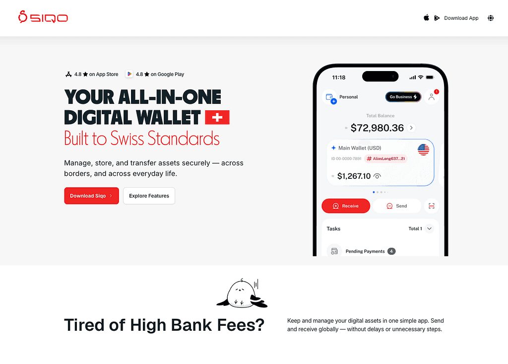 Meet SIQO: One Wallet. More Ways to Move.